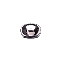 Wever & Ducr� Pendel WETRO 2.0 1-flamme Dim-To-Warm IP20, sort d�mpbar