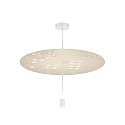 pendant luminaire SHEDDA FRACTAL 2.0 IP20, silk grey dimmable