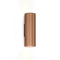 V�glampe RAY MINI 2.0 - PAR16 up / down, 2-flammer GU10 IP20, kobber d�mpbar