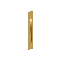 V�gindbygningslampe STRIPE WALL REC 2.2 IP20, guld 