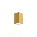 LED Wall luminaire TRAIN 1.0, 1-sided, 6W 2700K 390lm 36�, CRi >90, dimmable, gold