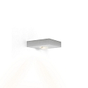 V�glampe LEENS 1.0 - UP OR DOWN 1-flamme, med linseoptik IP20, aluminium b�rstet d�mpbar