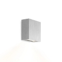 V�glampe CENTRAL 1.0 - UP OR DOWN 1-flamme, flad IP20, aluminium b�rstet d�mpbar