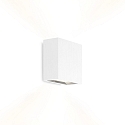 V�glampe CENTRAL 2.0 - UP&DOWN 2-flammer, flad IP20, mat, trafik hvid d�mpbar