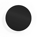 LED Wall luminaire MILES 3.0 ROUND, indirect, � 26cm, 8W 2700K, CRi >90, dimmable, black