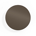 LED Wall luminaire MILES 3.0 ROUND, indirect, � 26cm, 8W 2700K, CRi >90, dimmable, bronze