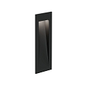 V�gindbygningslampe ORIS WALL REC 0.7 / 350/700MA down, konstant str�m, indirekte IP20, sort mat 