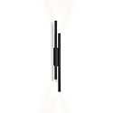 wall luminaire TRACE SLIM WALL SURF 2.0 IP20, black matt dimmable