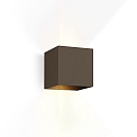 V�glampe BOX 2.0 up / down IP20, bronze d�mpbar