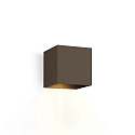 V�glampe BOX 1.0 ensidig IP20, bronze d�mpbar