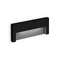 V�gindbygningslampe RETO WALL REC 2.0 IP20, sort mat 
