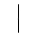 LED Design Wall luminaire FINLIN 2.0, 105cm, 12W 3000K, CRi >90, dimmable, black
