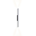 V�glampe MATCH WALL SURF 2.0 IP20, aluminium, sort mat d�mpbar