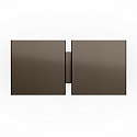 wall luminaire CG SQUARE 2G BIG E27 IP20, bronze