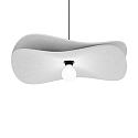 pendant luminaire WAVE SOFT 2.0 E27 IP20, marble grey