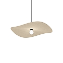 pendant luminaire WAVE SOFT 3.0 E27 IP20, limestone