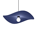 pendant luminaire WAVE SOFT 1.0 E27 IP20, indigo blue