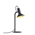Bordlampe ROOMOR TABLE 1.1 - PAR16 / SHADE 1.0 med afbryder, med stik, justerbar GU10 IP20, guld, kulsort 