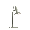 Bordlampe ROOMOR TABLE 1.1 - PAR16 / SHADE 1.0 med afbryder, med stik, justerbar GU10 IP20, hvid mat, beton gr� 
