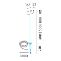 Wever & Ducr� Udend�rs lampe KIOSK 1.2 2-flammer, justerbar, uden sokkel IP65, antracit, mat d�mpbar