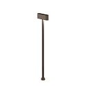 Udend�rs lampe KIOSK 1.2 2-flammer, justerbar, uden sokkel IP65, bronze, mat d�mpbar