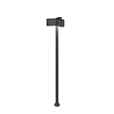 Udend�rs lampe KIOSK 1.3 3-flammer, justerbar, uden sokkel IP65, antracit, mat d�mpbar