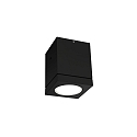 Outdoor LED Ceiling luminaire TUBE 1.0, IP65, 8W 3000K 38�, CRi >90, dimmable, black