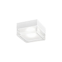 Loftlampe BLAS 2.0 firkantet, overflademonteret version IP65, mat, trafik hvid d�mpbar