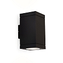 LED Outdoor Wall luminaire TUBE CARR� 2.0, IP65, 2-sided, 2x 8W 3000K 34�, CRi >90, dimmable, black