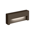 Udend�rs wall luminaire RETO OUTDOOR WALL SURF 2.0 IP65, bronze d�mpbar