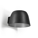 Udend�rs wall luminaire SWAM 1.1 IP65, sort d�mpbar