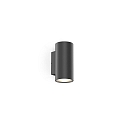 LED Outdoor Wall luminaire TRAM 2.0, IP65, 2-sided, 8W 3000K 36�, CRi >90, dimmable, black