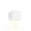 Udend�rs wall luminaire BOX 1.0 Kubusform, justerbar, ensidig IP65, hvid d�mpbar