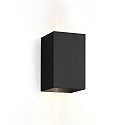Udend�rs wall luminaire BOX 4.0 up / down, justerbar IP65, sort d�mpbar