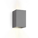 Udend�rs wall luminaire BOX 4.0 up / down, justerbar IP65, m�rkegr� d�mpbar