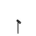 Jordspydslampe GEO 1.0 - 24V PLUG&PLAY med stik, on/off, Plug&Play IP65, antracit 