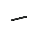 ceiling canopy 1.3 3-fold, black