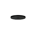 ceiling canopy 1-fold, black