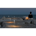 Zafferano Batteri bordlampe POLDINA MICRO IP65, hvid d�mpbar