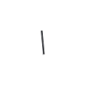 LED Lampe PENCIL MODULO LUCE S, 46cm, IP65, med ber�ringsd�mper, m�rk gr�