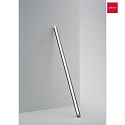 Zafferano LED Luminaire PENCIL MODULO LUCE L, 146cm, IP65, with touch dimmer, dark grey