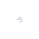 Tilbeh�r til PENCIL MODULO LUCE Fastholdelsesclips 2, s�t med 2, hvid