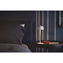 Zafferano Batteri bordlampe CIRCE IP65, hvid mat d�mpbar