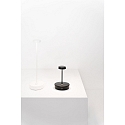 battery table lamp SWAP MINI  IP65, black dimmable