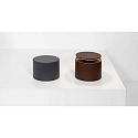 Zafferano Batteri bordlampe PUSH-UP TAVOLO PRO cylindrisk, justerbar, med diffuser IP54, rust, lakeret d�mpbar