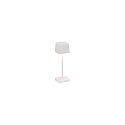 Batteri bordlampe OFELIA MICRO IP65, hvid mat d�mpbar
