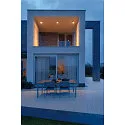 SLV ROX CEILING OUT, QPAR11, Udendørs Loftlampe, alu børstet, maks. 50W, IP44