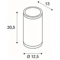 SLV Udendørs VæglampeROX WALL OUT UP/DOWN, QPAR11, maks. 2x50W, alu børstet, IP44