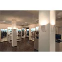 SLV DELWA WIDE LED Udendørs-/Væglampe, 3000K, 100°, IP44, hvid