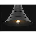 SLV Pendant luminaire BATO 45 PD, Ø 45cm, E27, black